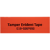 Red Tamper Evident Tape