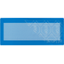 Plain Blue Tamper Evident Label
