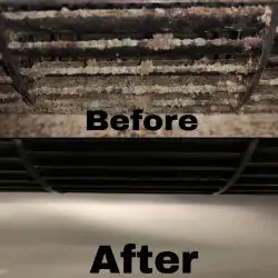 Before and After Air Conditioning Service Brisbane