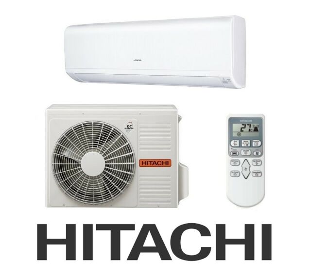 hitachi split system air conditioner and logo
