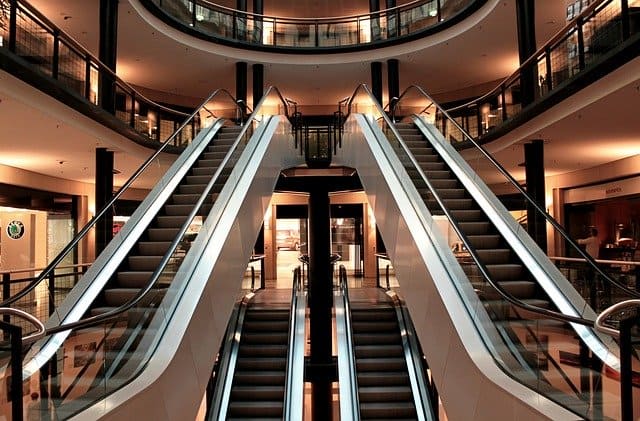 Commercial escalator