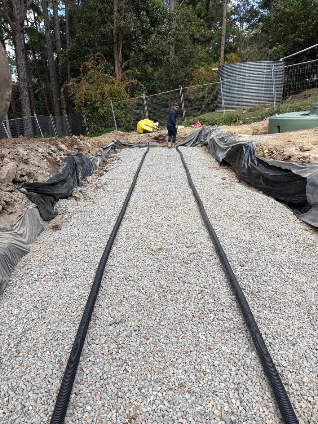 Tricky Wastewater System Installation – Tamborine Mountain Project