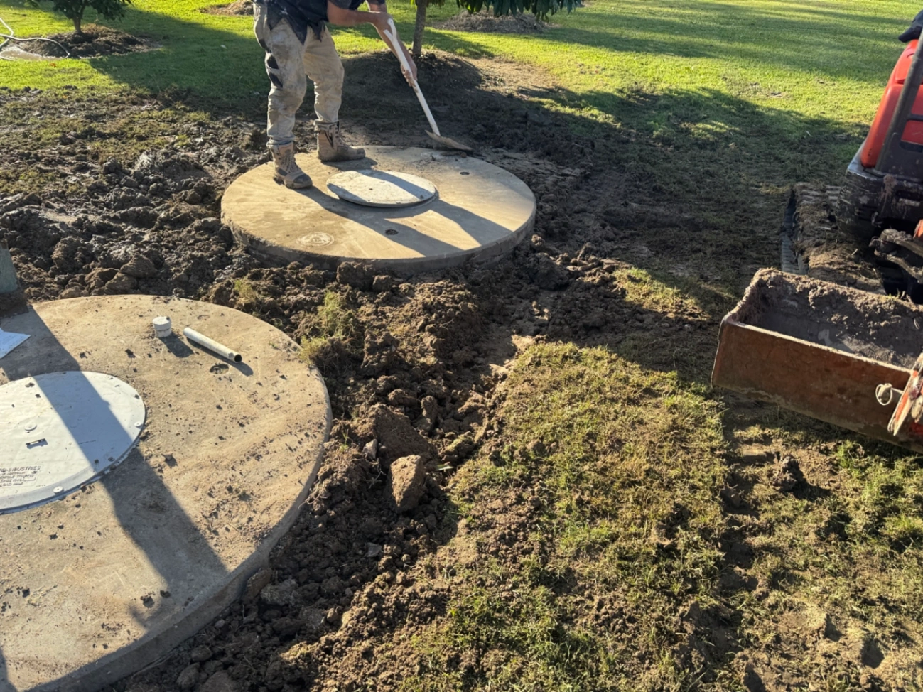Septic Tank Installation Example