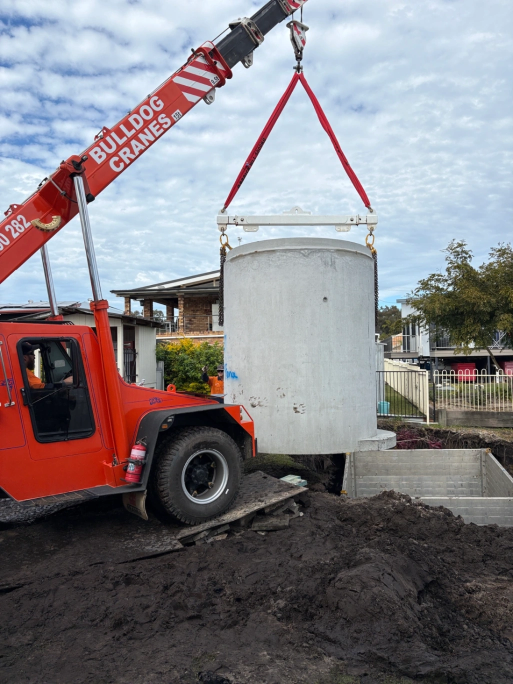 Toorbul Change Over With Dual Crane Life