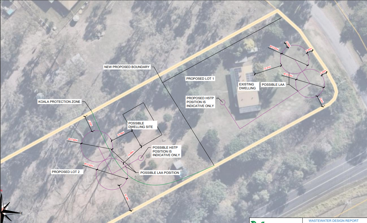 Complex Wastewater Design and Subdivision in Coulson