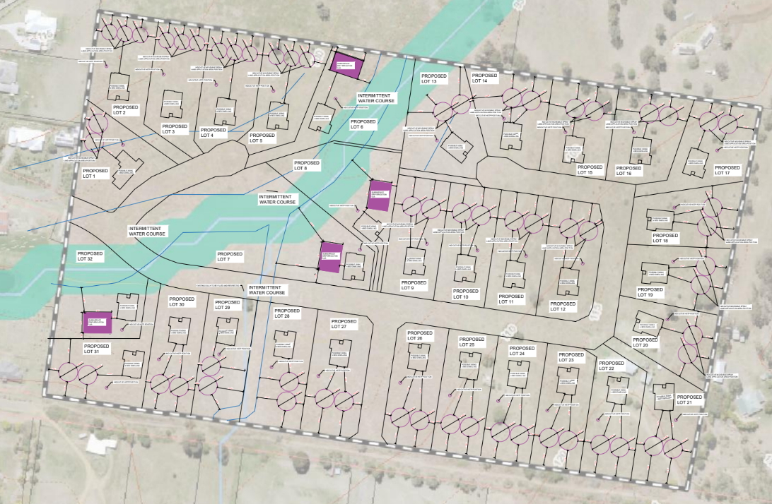 Subdivision Wastewater Design in Thagoona