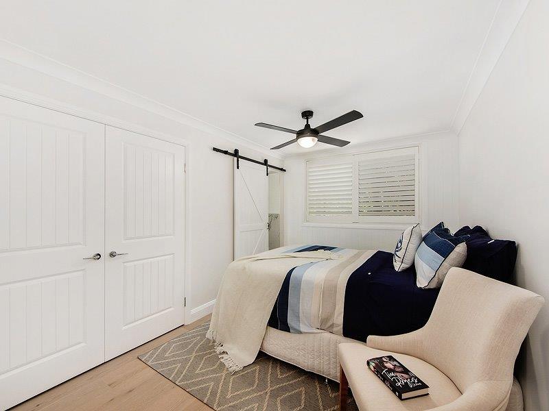 Bedroom - Hamptons style home renovation