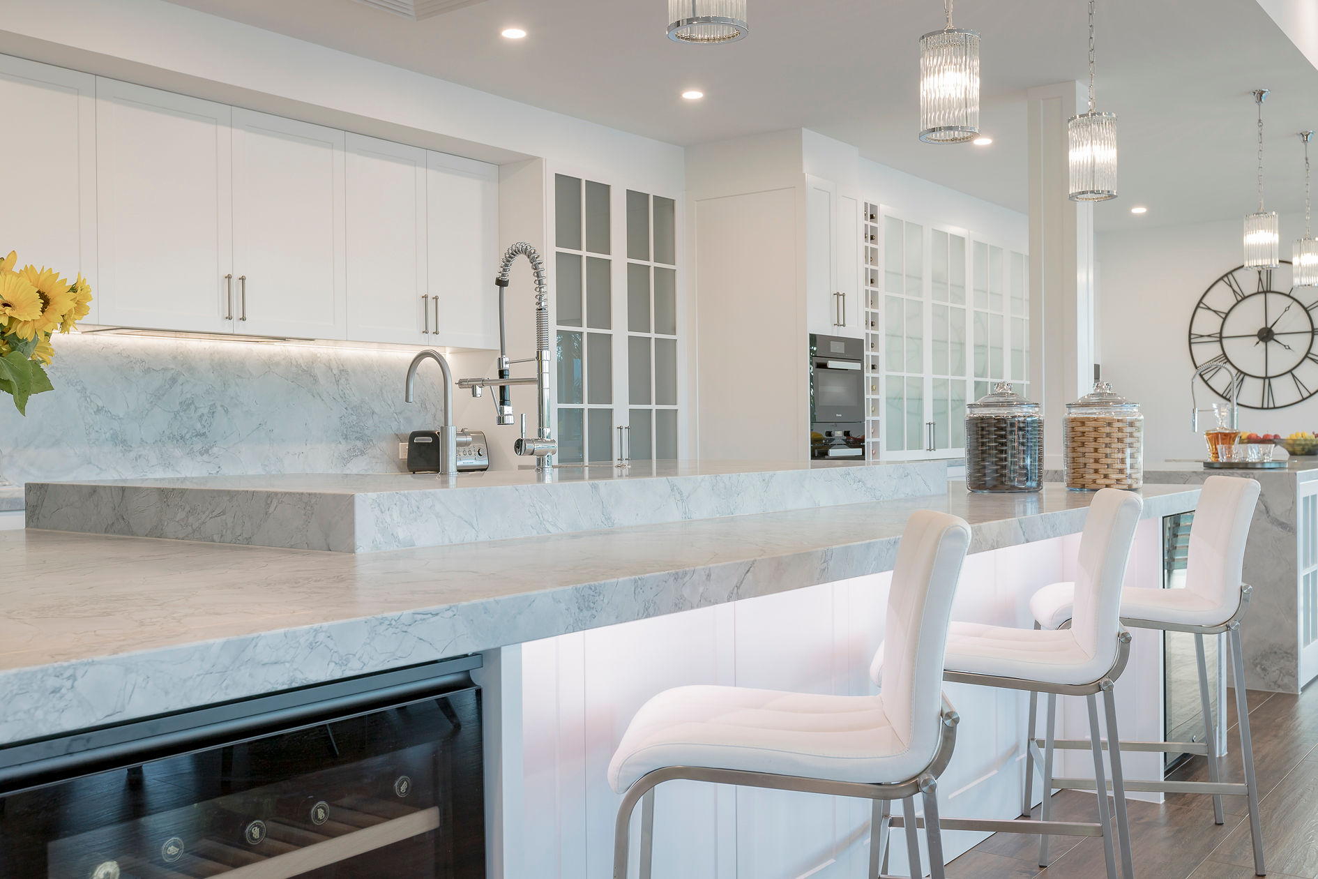 New House Kitchen with Quality Materials