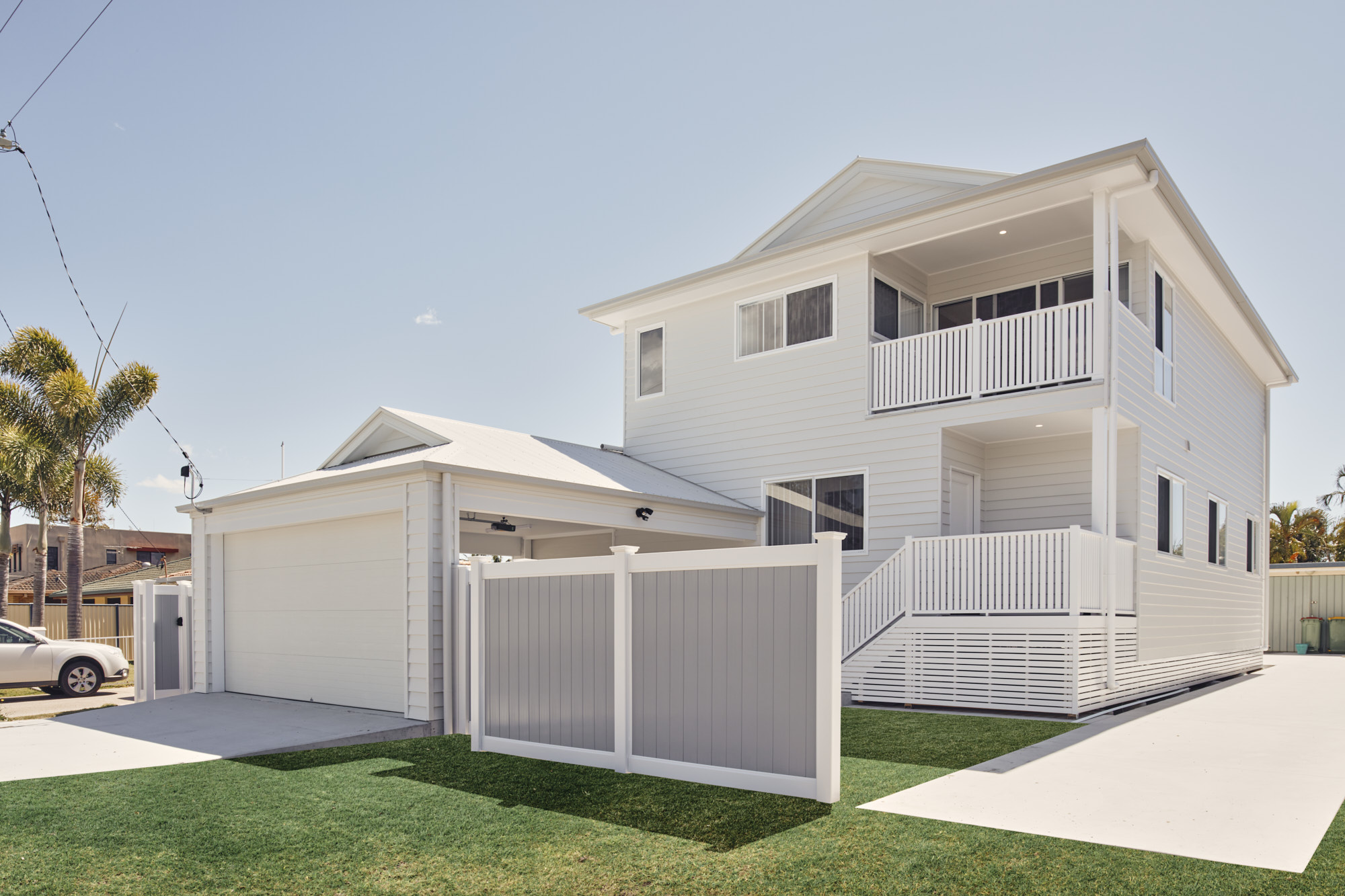 New custom home built in Palm Beach 500m from the beach