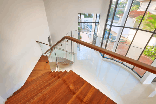 L Shape Stairs - Amalfi Dve Home Extension Project