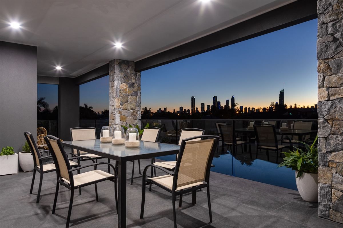 Camberwell Circuite, Robina. View of Gold COast Skyline