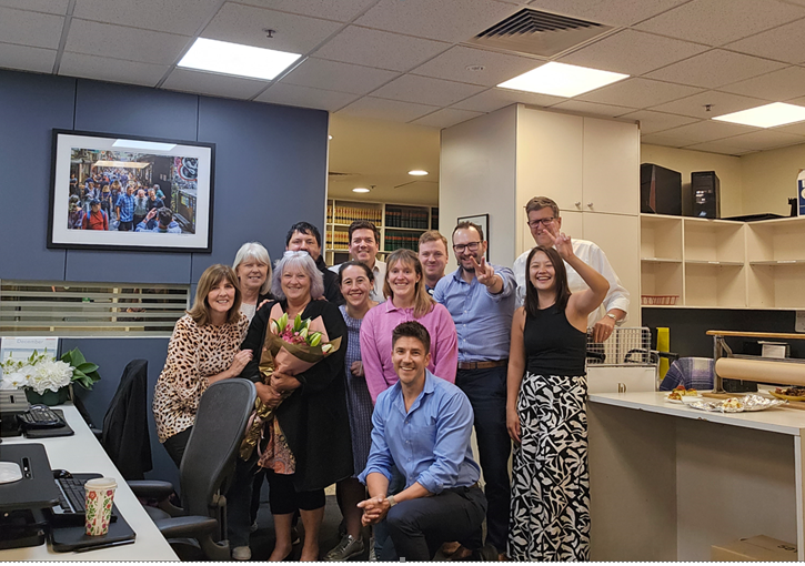 Farewell to staff member Therese Brooke