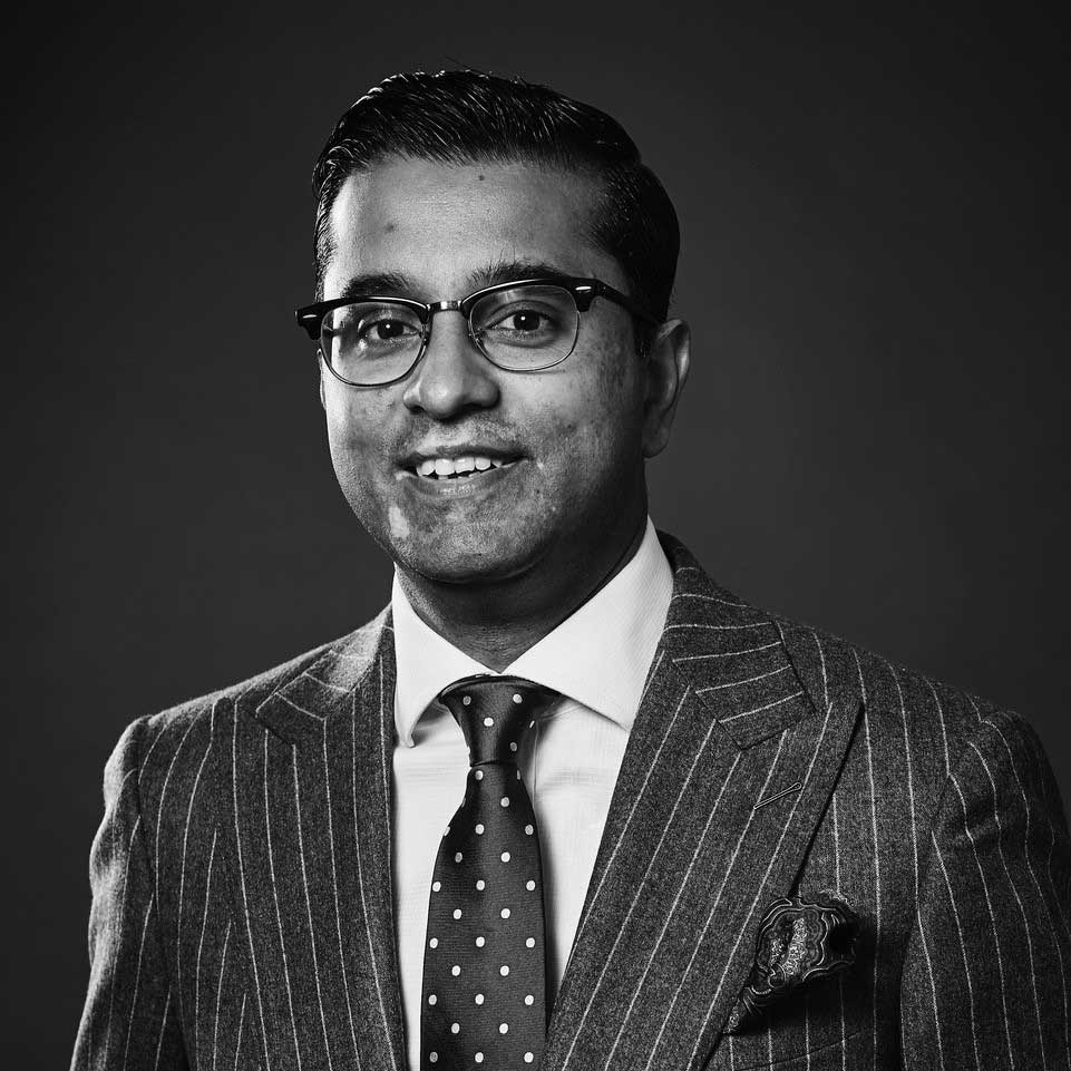 Sandip Mukerjea, LLB.(HONS), BA 