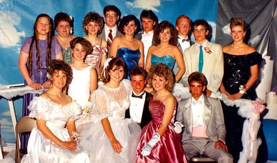 op shop formal dresses Op Shop Prom Themed Birthday Celebration Ideas