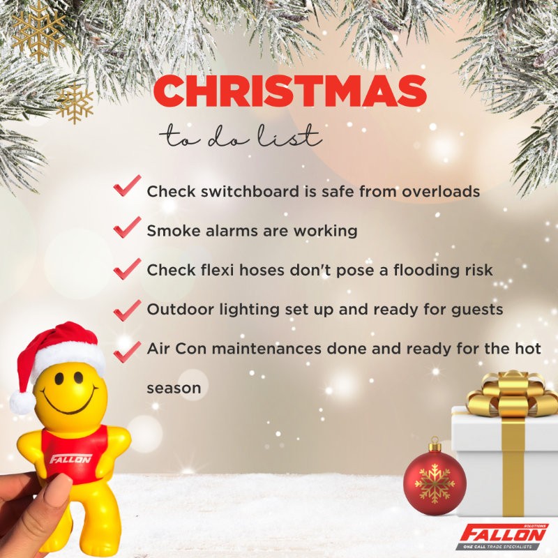 Christmas Home Checklist | Fallon Solutions