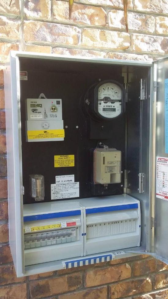 Solar Safety Switch Upgrade Bellbird Park