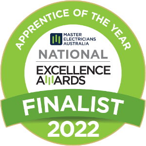 Master Electricians Award 2022 National Finalist Apprentice of the Year