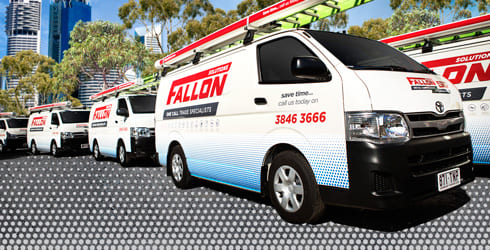 Fallon Solutions Van Fallon Solutions - One Call Trade Specialists