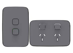 Clipsal Iconic Essence Ash Grey Clipsal Iconic Essence Ash Grey