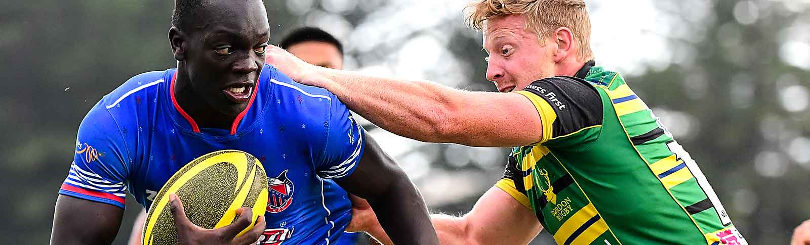 One on one tackle