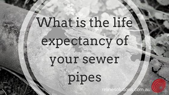 Life expectancy of sewer pipes