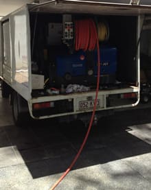 Water Jetter Water jetter for blocked drain