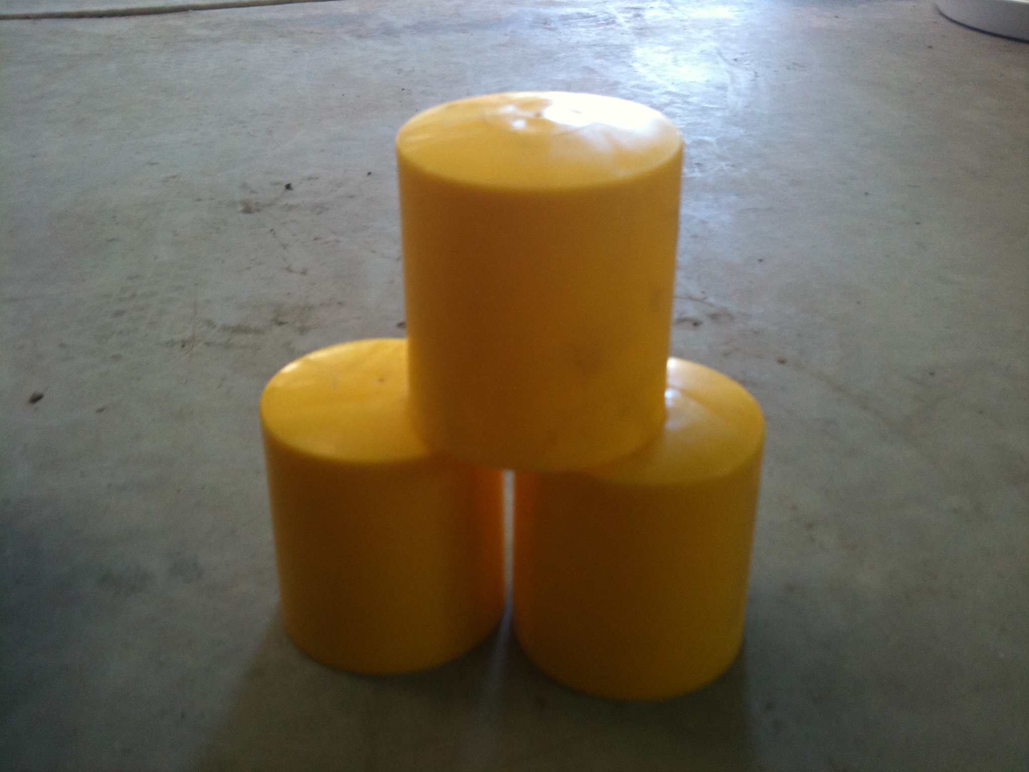 Bar Guard Yellow Safety Caps - Each