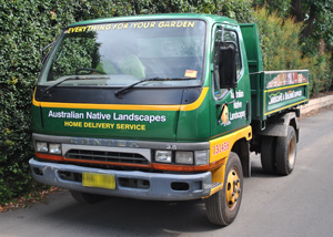 Landscape Supplies Home Delivery Truck