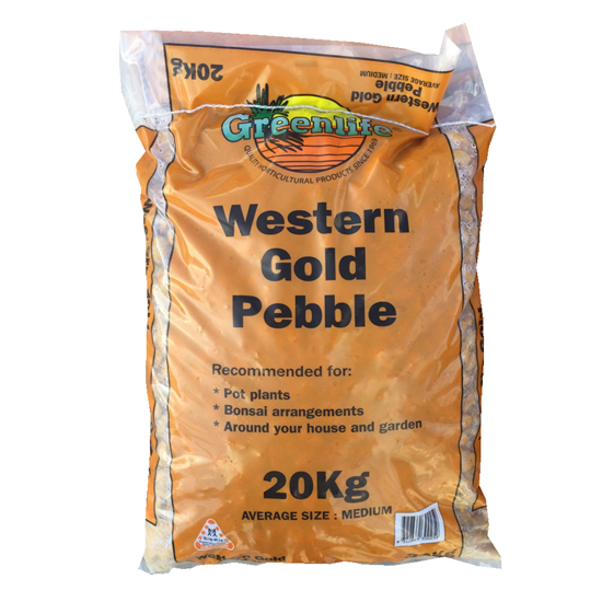 Western Gold Pebble Medium 20kg