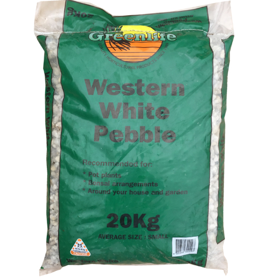 Western White Pebble Small 20kg