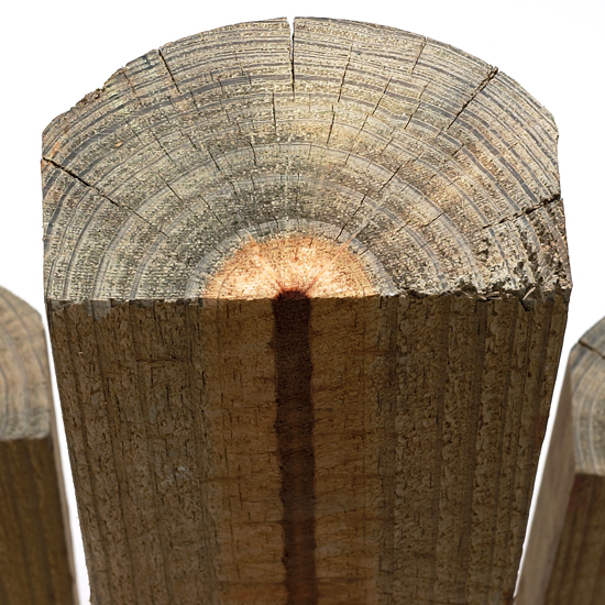 100mm Perfect Round Winged Split 2.4M (8')