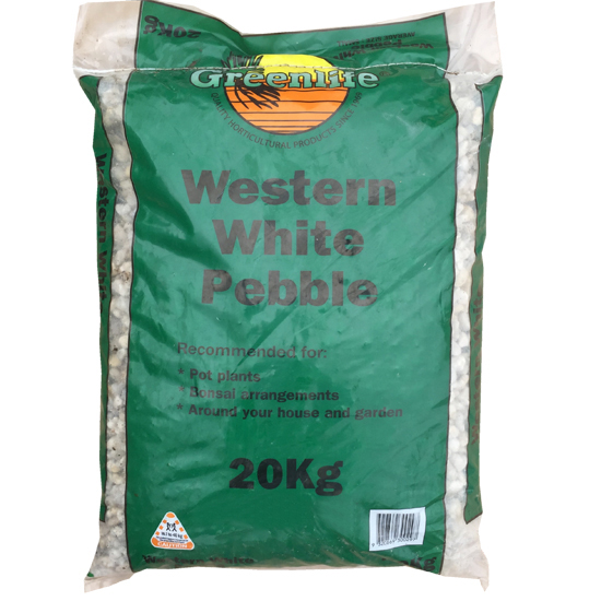 Western White Pebble Large 20kg