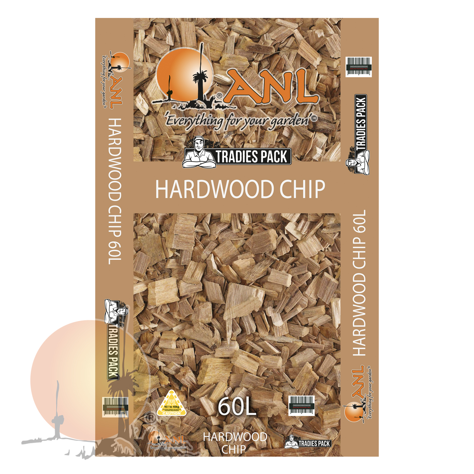 Hardwood Chip 60L