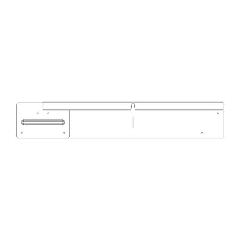 100mm Straightcurve Corner WS Flexline