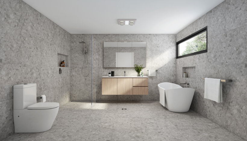 Bathroom Designs - Terrazzo Look