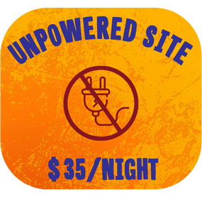 Unpowered Site $35/Night