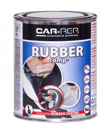 Car Rep RUBBERcomp Removable Rubber 1Lt 4 Colours