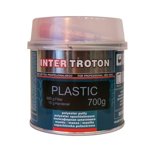 Putty plastic Troton 400g incl. hardener body filler