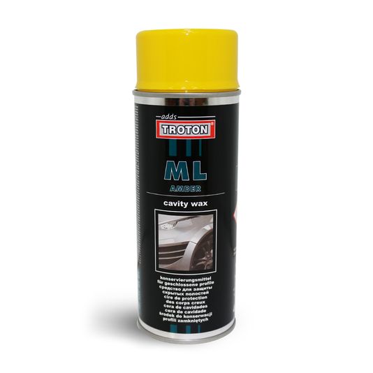 Amber Wax Spray For Wood Furniture & Floors - 400ml Protective Polish With Beeswax