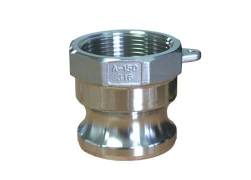 Stainless Male Camlock X Female BSP - Type A