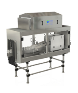product shot of ACI's XL LNL (low noise level) fully enclose bottle and can air drying system