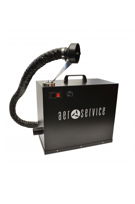 A product shot of the Aerservices AER 201 portable filter unit for welding