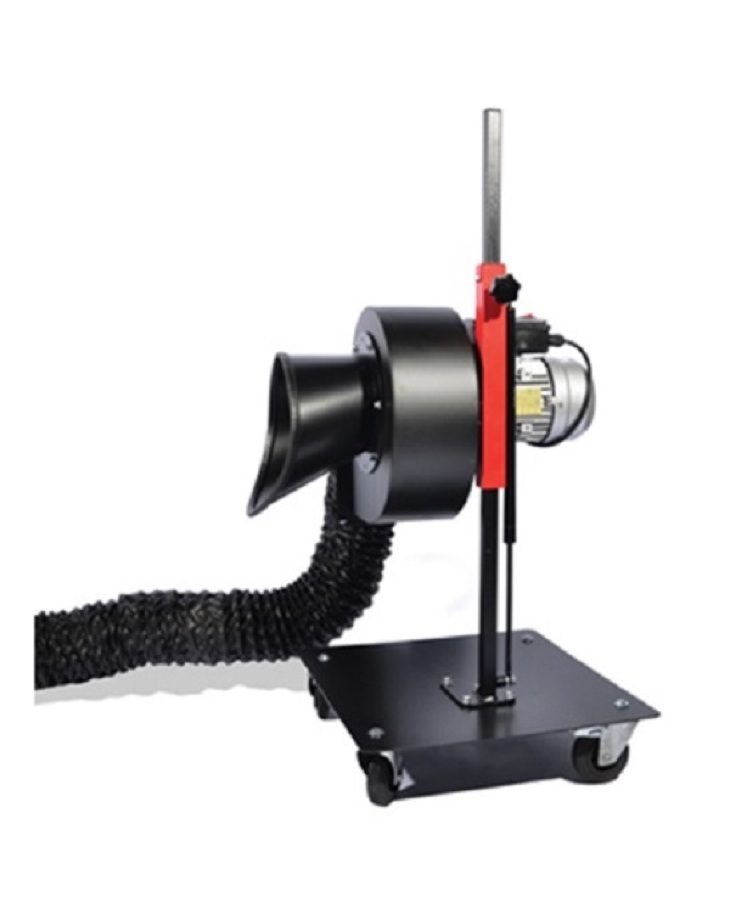 Product shot of AerService EleMax portable vehicle exhaust fume extractor