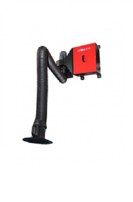 ICAP wall mounted filter with Armoflex arm - Aerservices