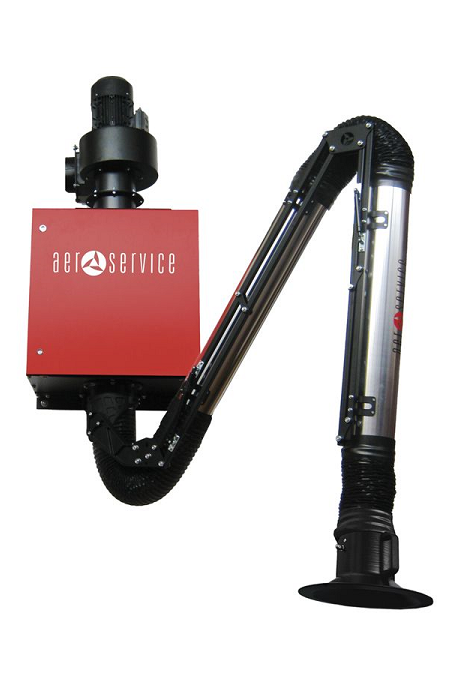AerService ICAP 2.2H wall-mounted filtered fume extractor with E12 filter - 3PH