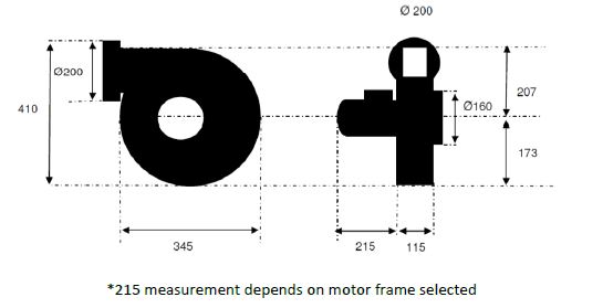 Fan dimensions
