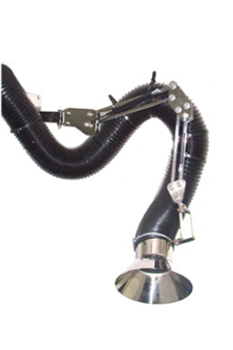 Plymoth P-343 Super-M Fume Extraction Arm (ATEX Stainless Steel)