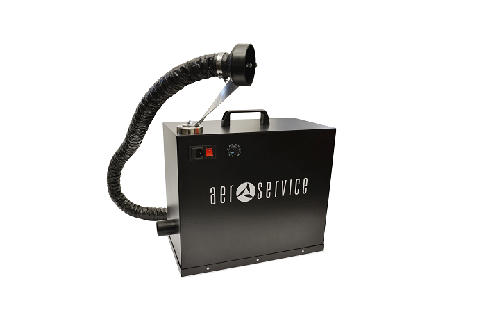 Portable filtered fume extraction units