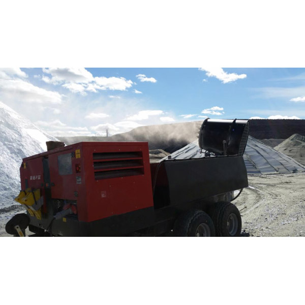 A-JET TWG Mist Cannon Self Contained Dust Suppression System on Trailer