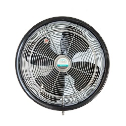 Wall mount mist fan 450 in Black